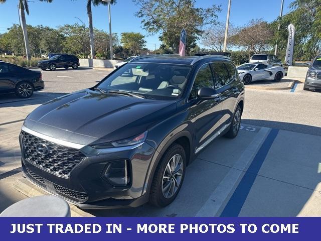 used 2020 Hyundai Santa Fe car, priced at $17,700