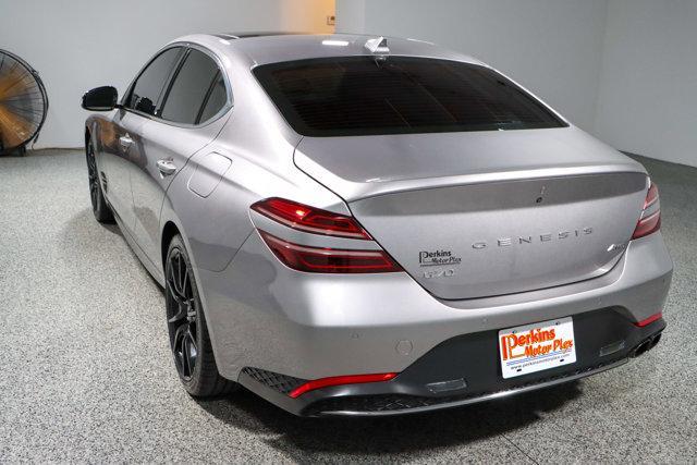 used 2022 Genesis G70 car, priced at $24,995
