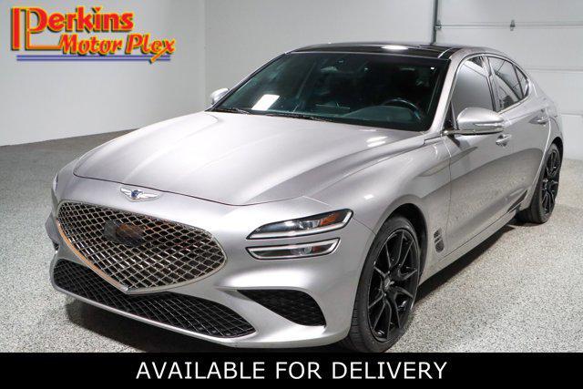 used 2022 Genesis G70 car, priced at $24,995
