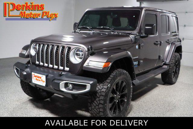 used 2021 Jeep Wrangler Unlimited 4xe car, priced at $28,989