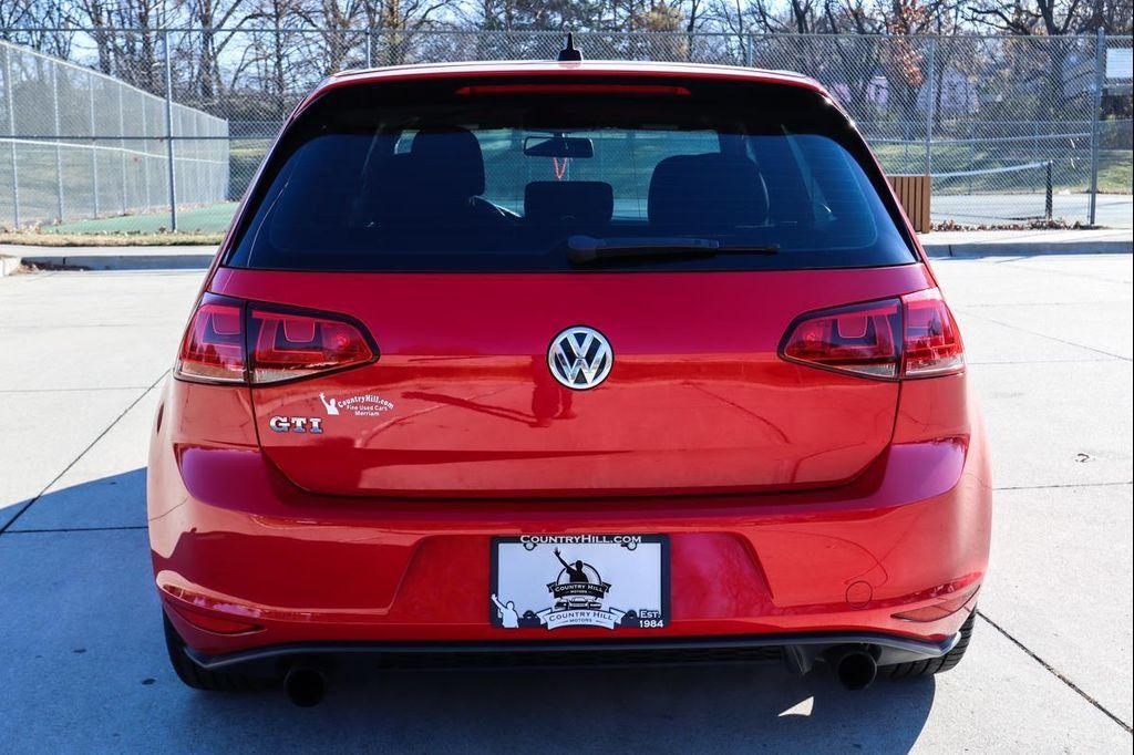 used 2016 Volkswagen Golf GTI car, priced at $17,250