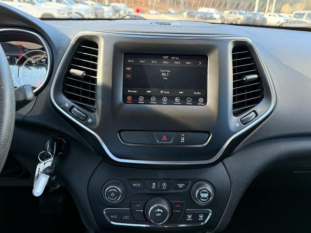 used 2021 Jeep Cherokee car, priced at $15,500