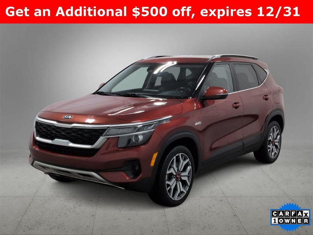 used 2021 Kia Seltos car, priced at $12,869
