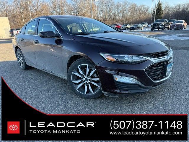 used 2021 Chevrolet Malibu car, priced at $13,990