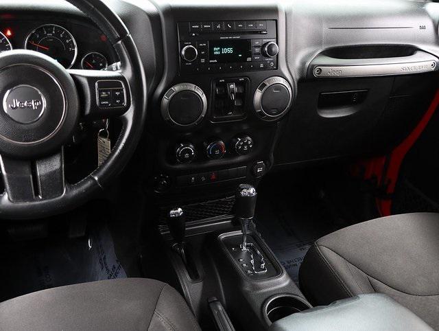 used 2015 Jeep Wrangler Unlimited car, priced at $10,749