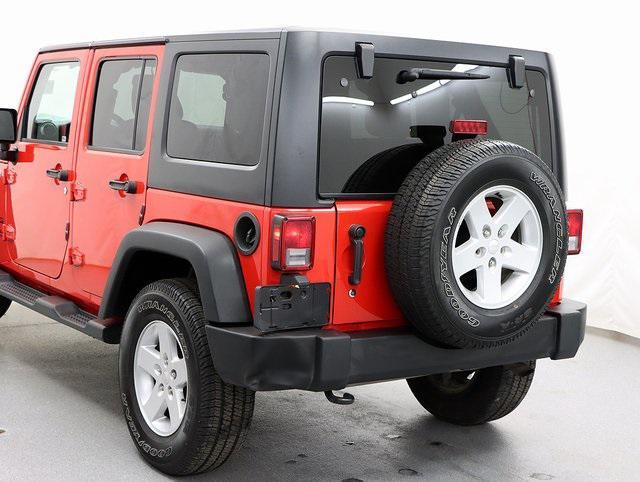 used 2015 Jeep Wrangler Unlimited car, priced at $10,749