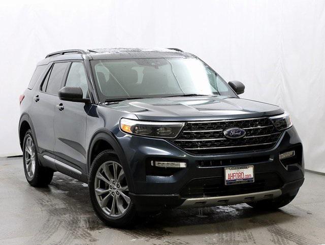 used 2022 Ford Explorer car, priced at $25,348