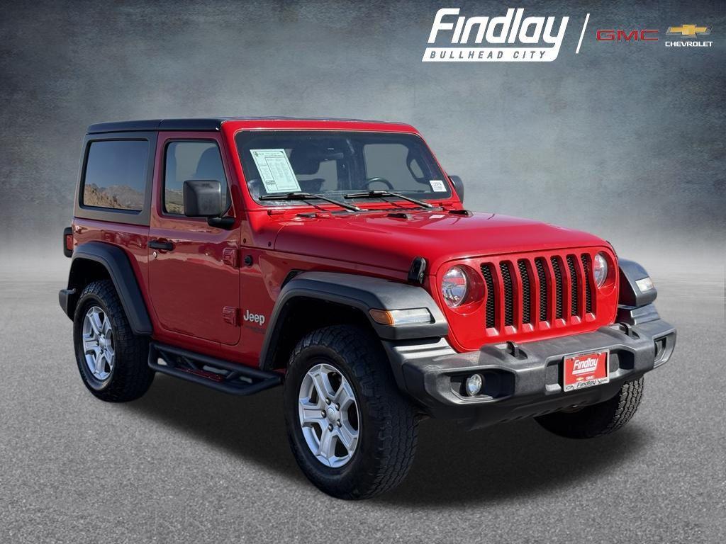 used 2020 Jeep Wrangler car, priced at $19,838