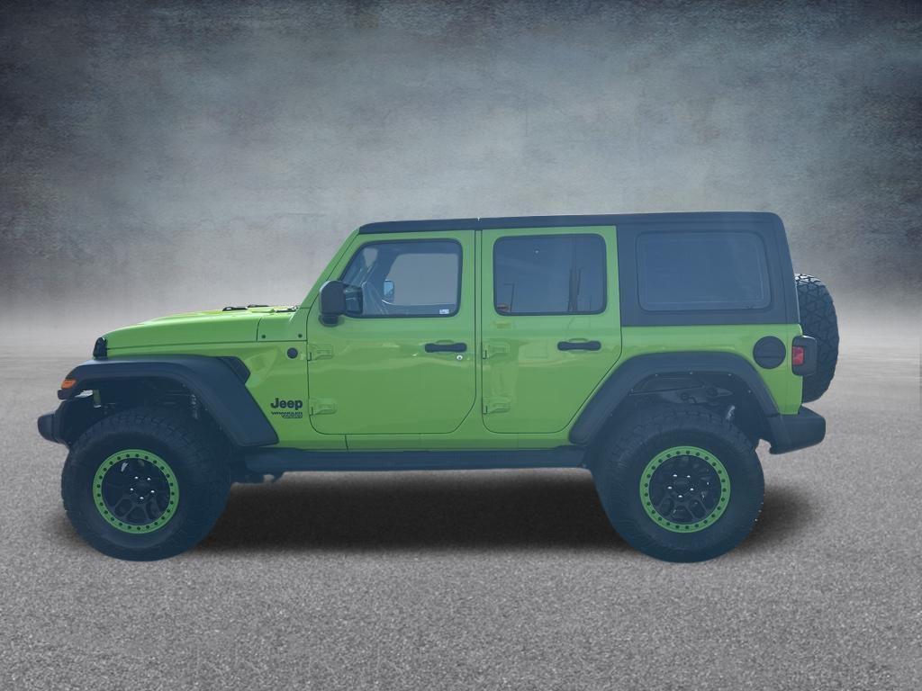 used 2021 Jeep Wrangler Unlimited car, priced at $29,267