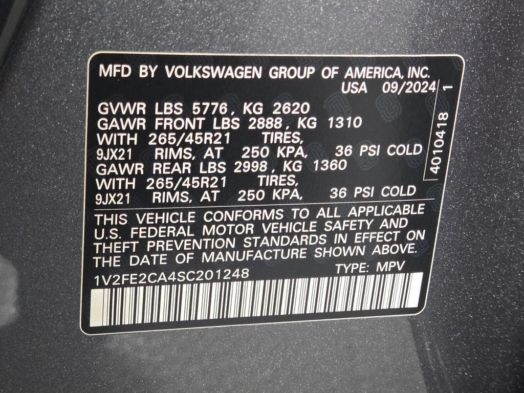 used 2025 Volkswagen Atlas Cross Sport car, priced at $42,984