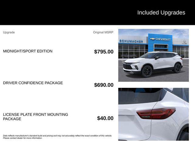 new 2025 Chevrolet Blazer car, priced at $38,000