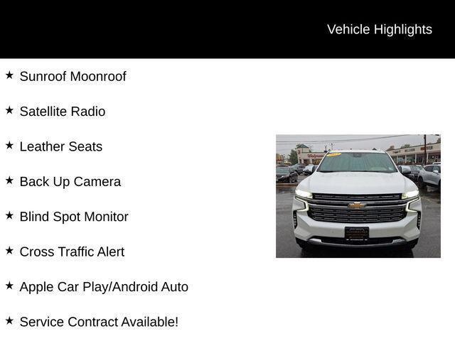 used 2023 Chevrolet Tahoe car, priced at $54,500