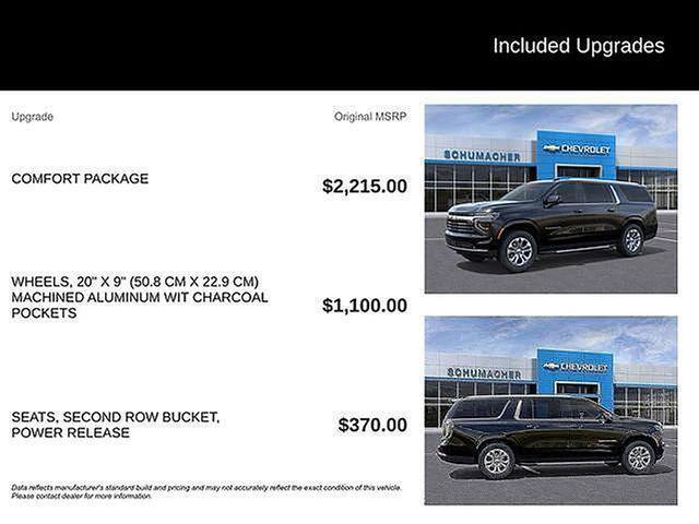 new 2026 Chevrolet Suburban car, priced at $76,180