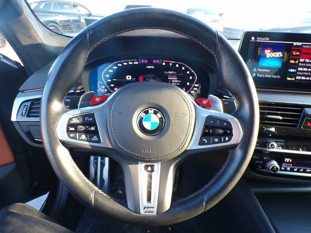 used 2022 BMW M5 car, priced at $81,490
