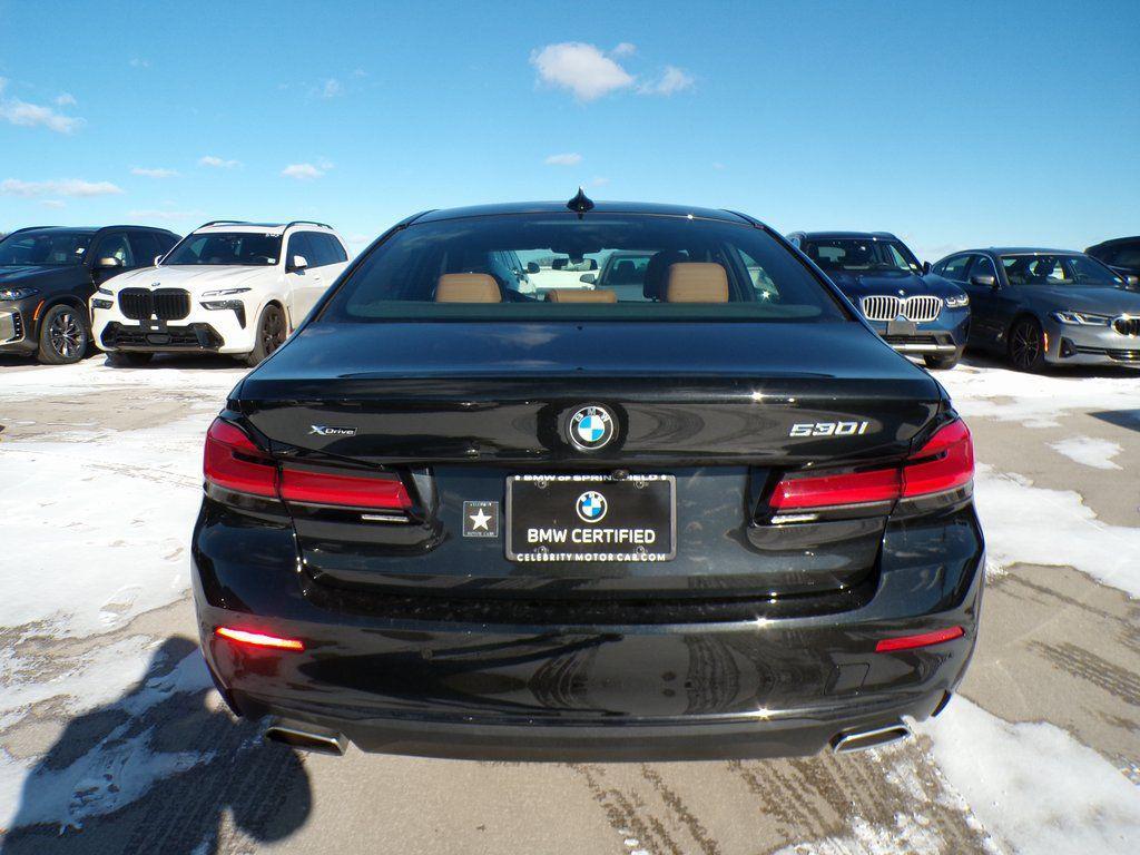 used 2023 BMW 530 car, priced at $35,490