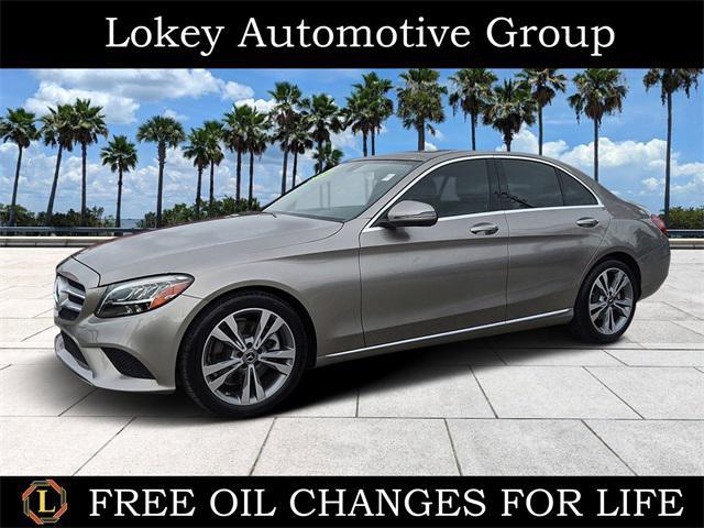 used 2020 Mercedes-Benz C-Class car, priced at $21,485