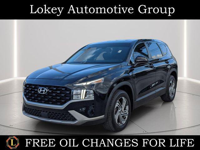 used 2021 Hyundai Santa Fe car, priced at $17,485