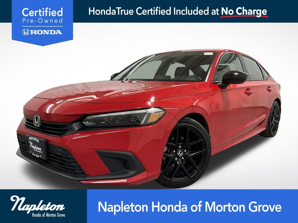 used 2022 Honda Civic car, priced at $20,000