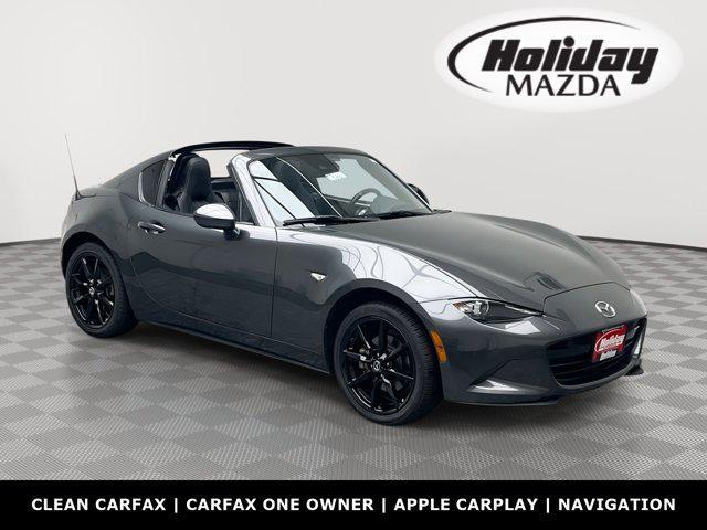 used 2023 Mazda MX-5 Miata RF car, priced at $24,500