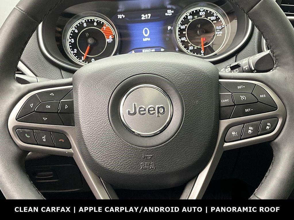used 2021 Jeep Cherokee car, priced at $18,789