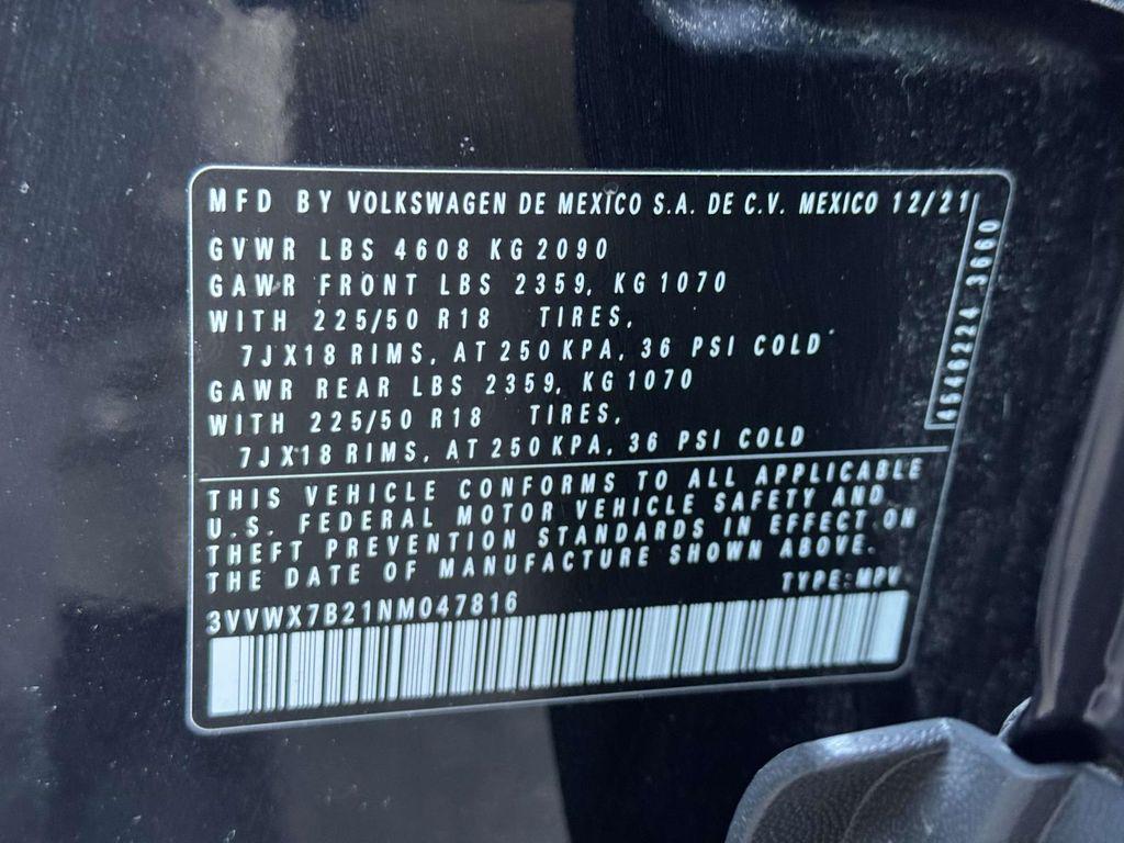 used 2022 Volkswagen Taos car, priced at $14,488