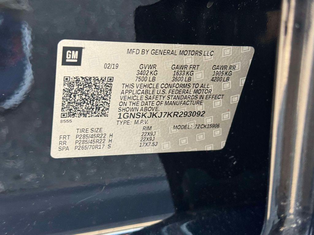 used 2019 Chevrolet Suburban car, priced at $40,075