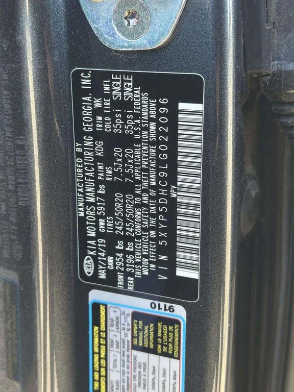 used 2020 Kia Telluride car, priced at $23,488