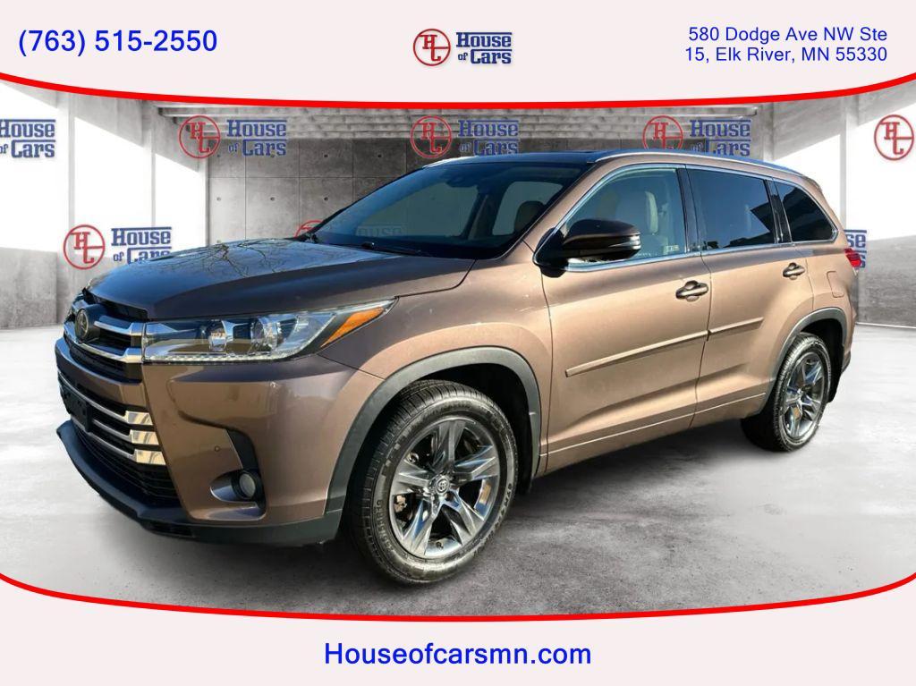 used 2017 Toyota Highlander car, priced at $19,799