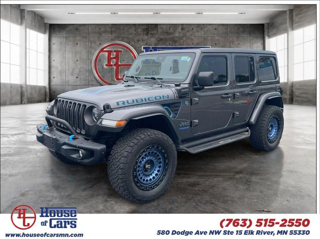 used 2021 Jeep Wrangler Unlimited 4xe car, priced at $24,595
