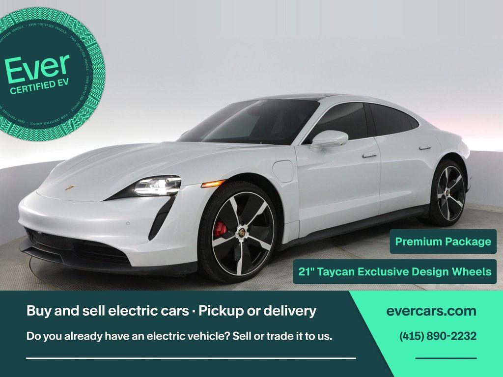 used 2021 Porsche Taycan car, priced at $56,799