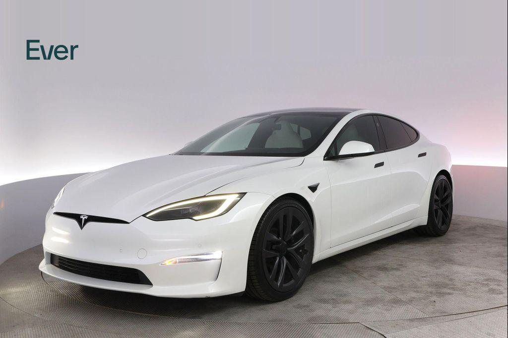 used 2022 Tesla Model S car, priced at $44,899