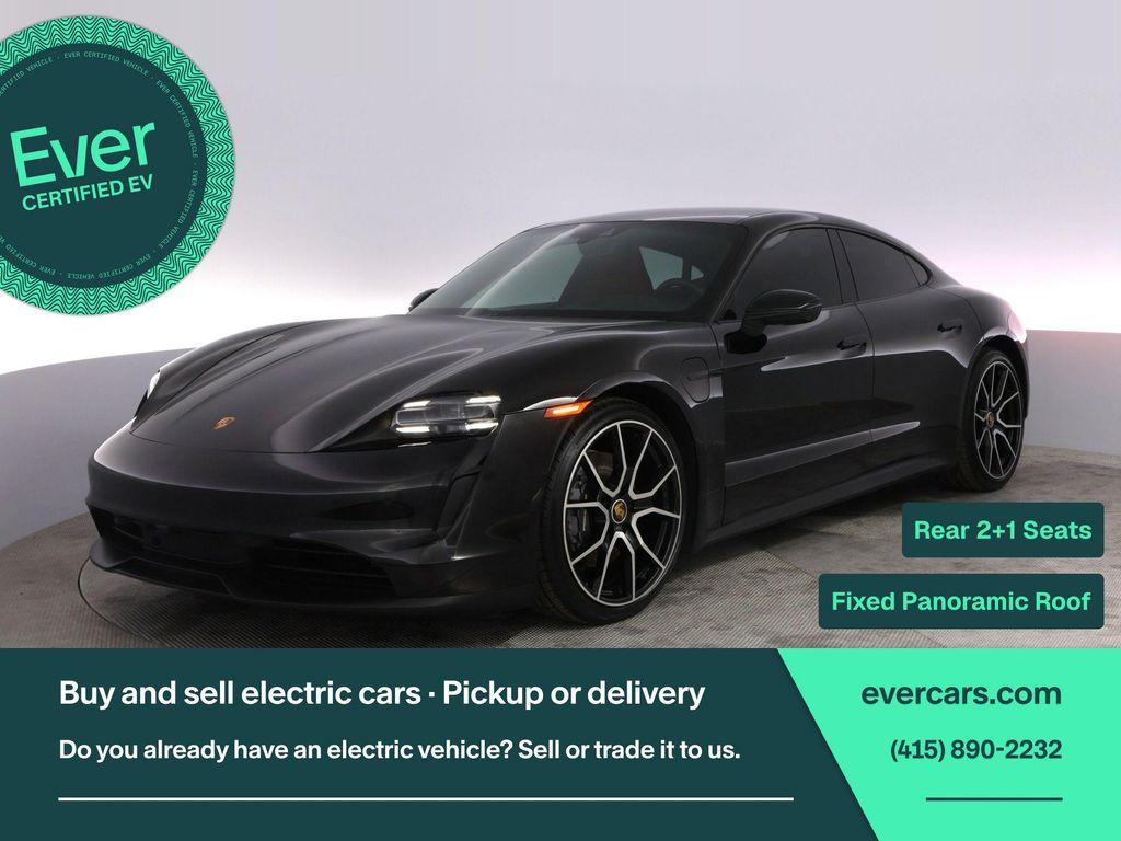 used 2023 Porsche Taycan car, priced at $61,499