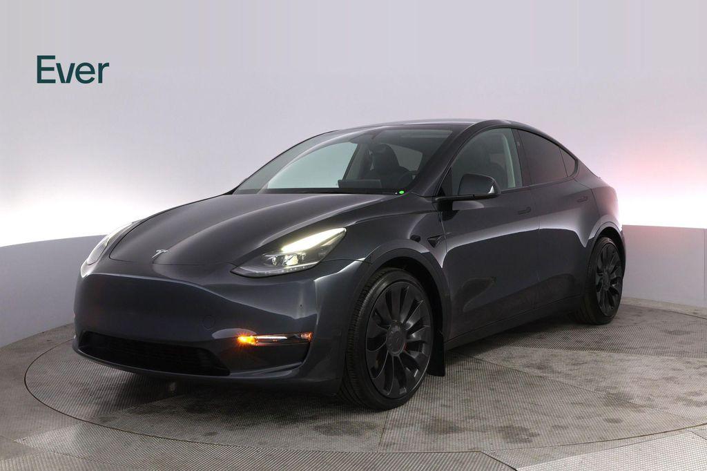used 2025 Tesla Model Y car, priced at $43,299