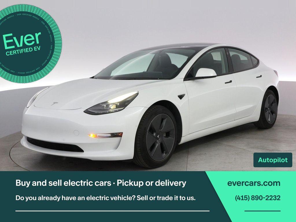 used 2022 Tesla Model 3 car, priced at $26,399