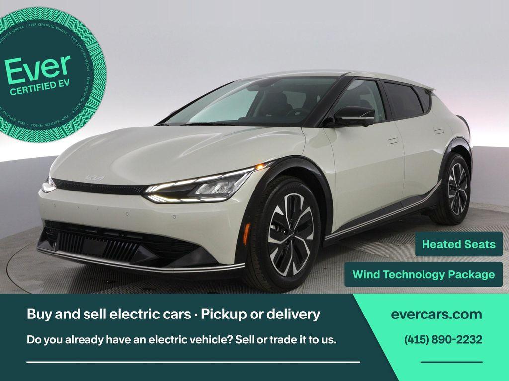 used 2022 Kia EV6 car, priced at $24,199