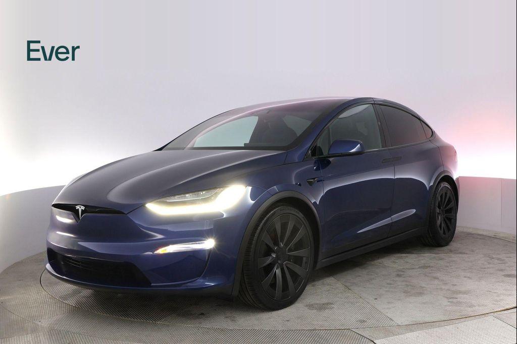 used 2023 Tesla Model X car, priced at $62,499