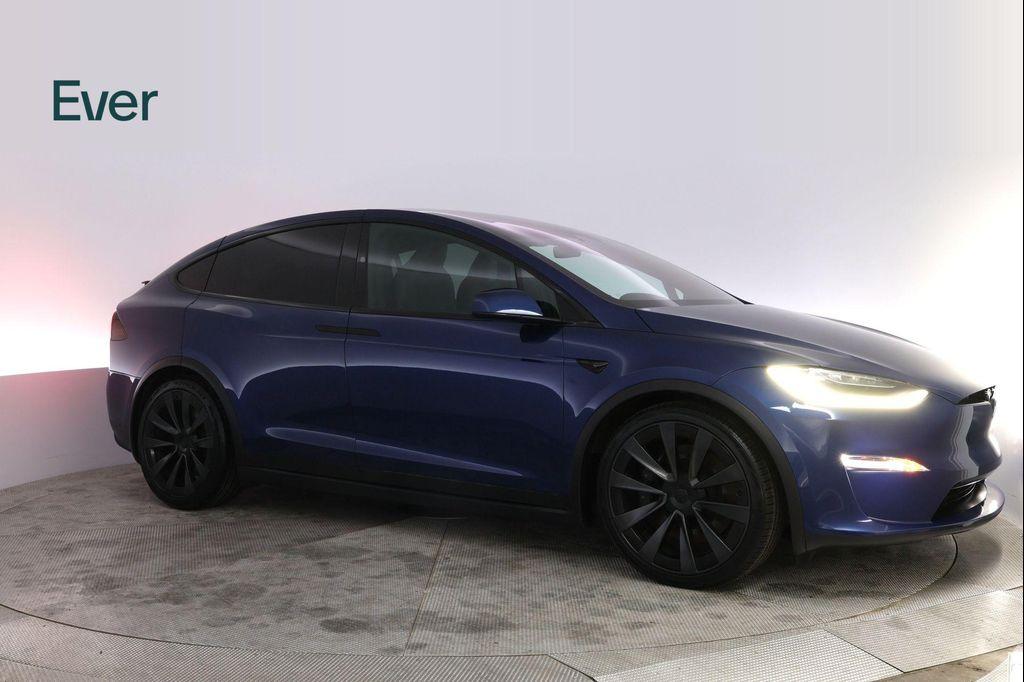 used 2023 Tesla Model X car, priced at $62,499