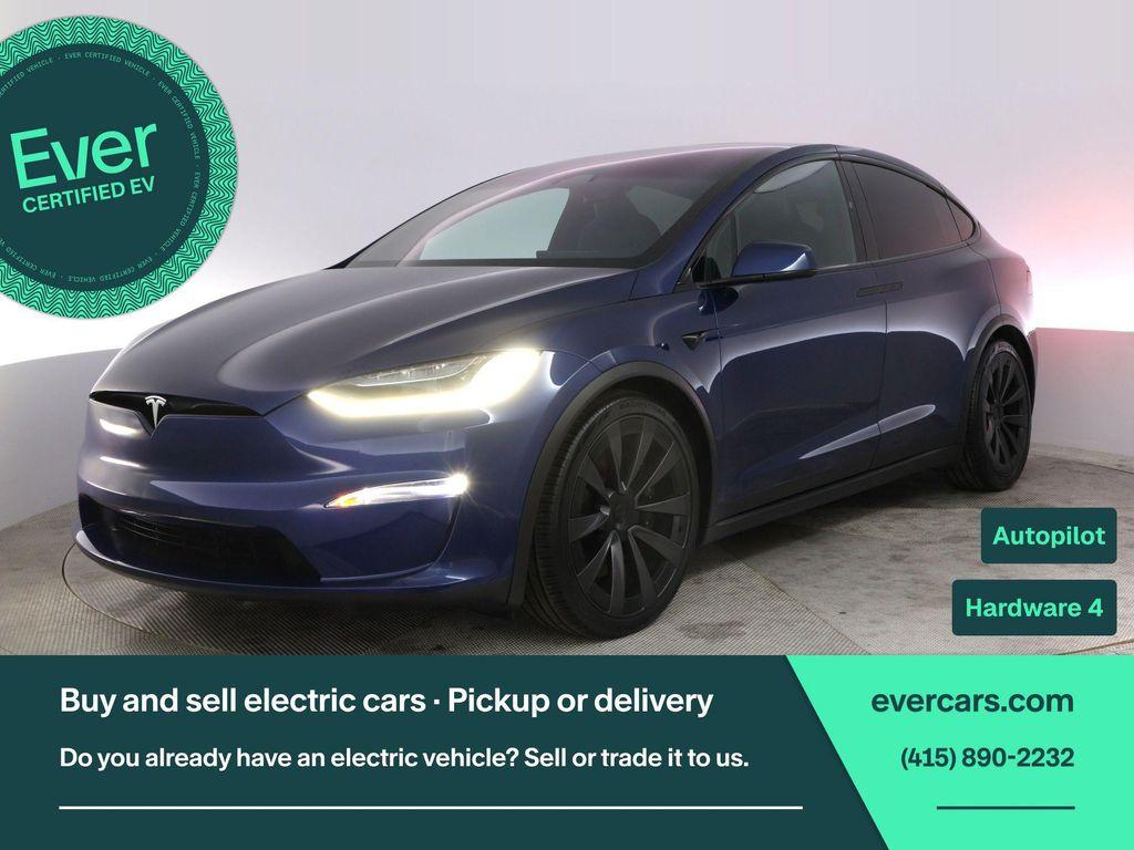 used 2023 Tesla Model X car, priced at $62,499