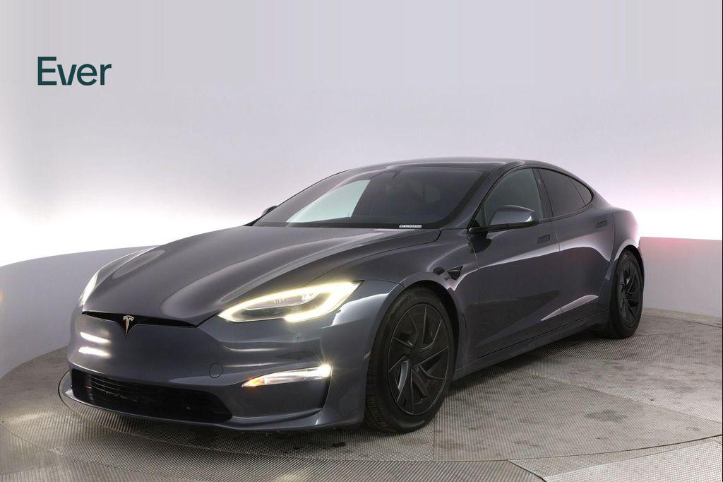 used 2022 Tesla Model S car, priced at $45,299
