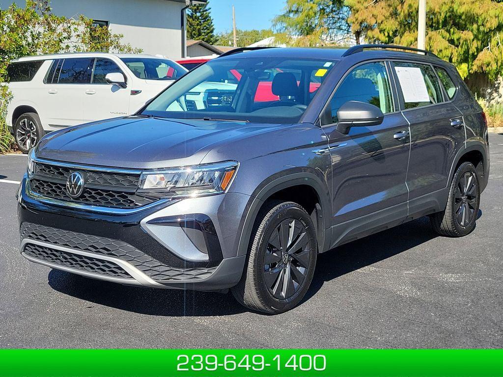 used 2023 Volkswagen Taos car, priced at $19,000