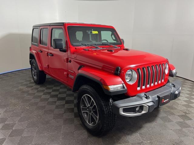 used 2023 Jeep Wrangler car, priced at $29,290