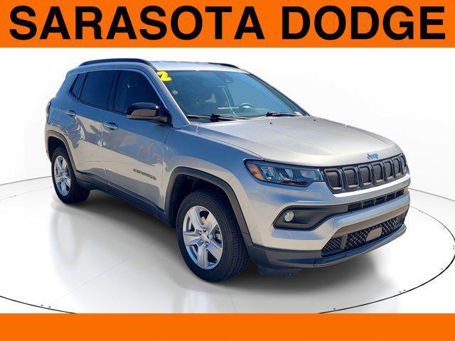 used 2022 Jeep Compass car, priced at $19,495