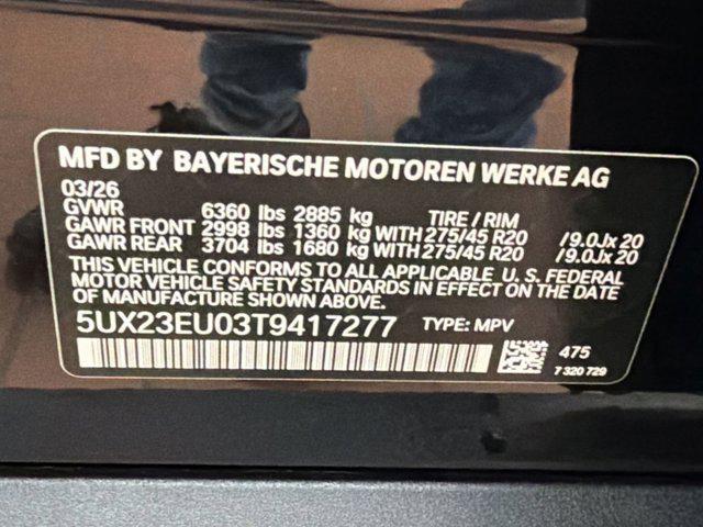 new 2026 BMW X5 car, priced at $79,800