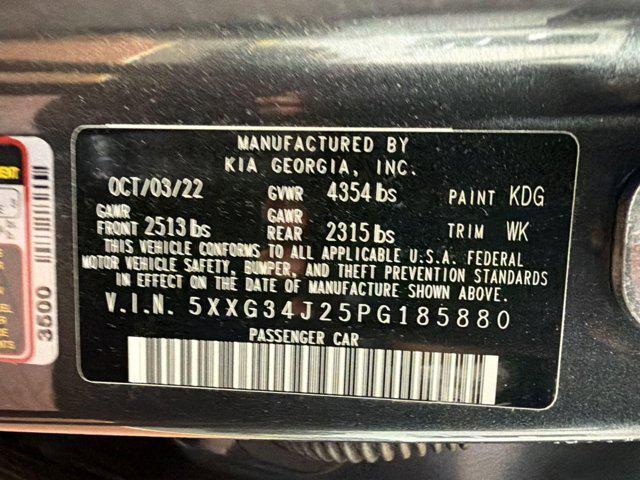 used 2023 Kia K5 car, priced at $22,848