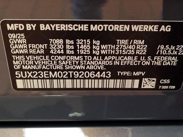 used 2026 BMW X7 car, priced at $88,057
