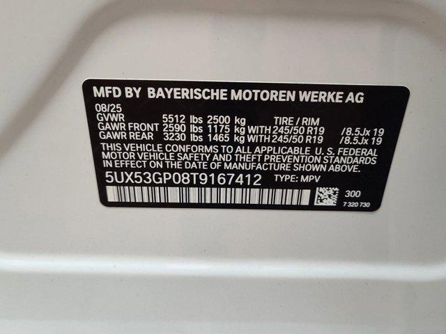 new 2026 BMW X3 car, priced at $56,025