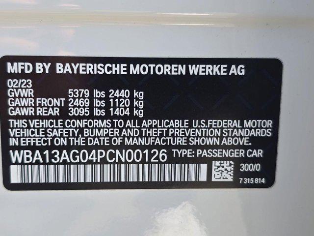 used 2023 BMW 530e car, priced at $34,847