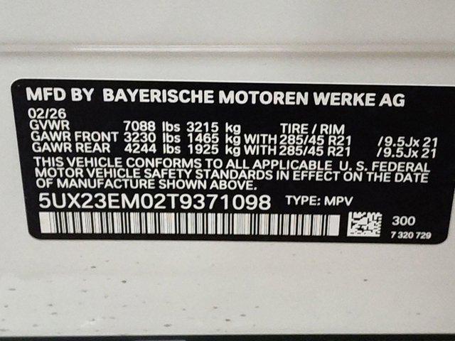 new 2026 BMW X7 car, priced at $97,950