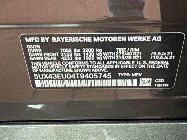 new 2026 BMW X5 PHEV car, priced at $86,900