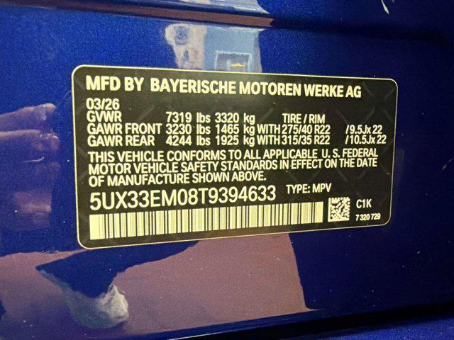 used 2026 BMW X7 car, priced at $110,836